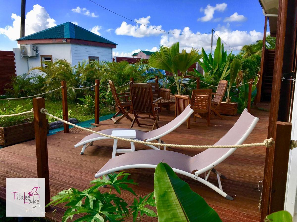 Titalee Lodge 3 Villas Autour D'Une Piscine 생프랑수아 외부 사진